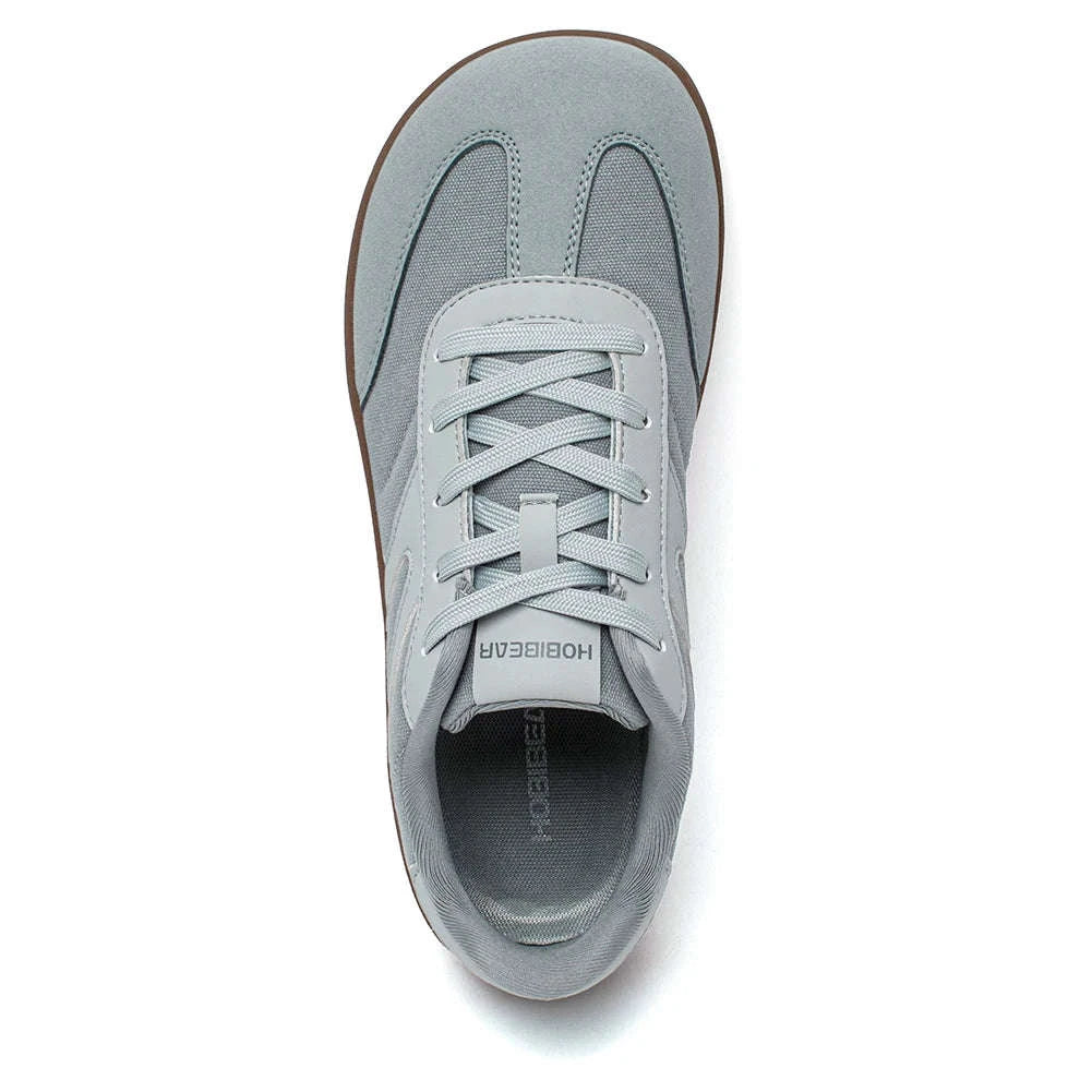 Barefoot Wide Toe Sneakers Unisex Zero Drop Minimalist Canvas Shoes-Black / 38