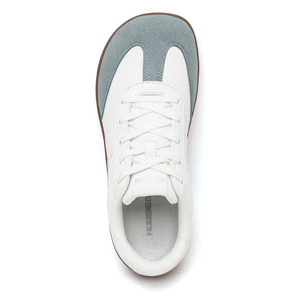 Barefoot Wide Toe Sneakers Unisex Zero Drop Minimalist Canvas Shoes-Black / 38