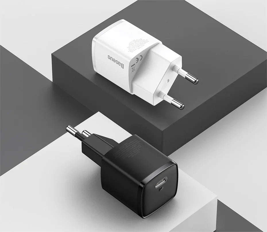Baseus 20W USB C Charger with PD Fast Charging-20W Mini Black