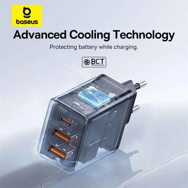 Baseus 30W USB Type C Charger with Fast Charging-30W EU Plug White