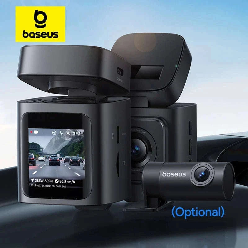 Baseus 3K Front and Rear Dash Cam for Safer Driving-Front n Rear n HW / CHINA / None