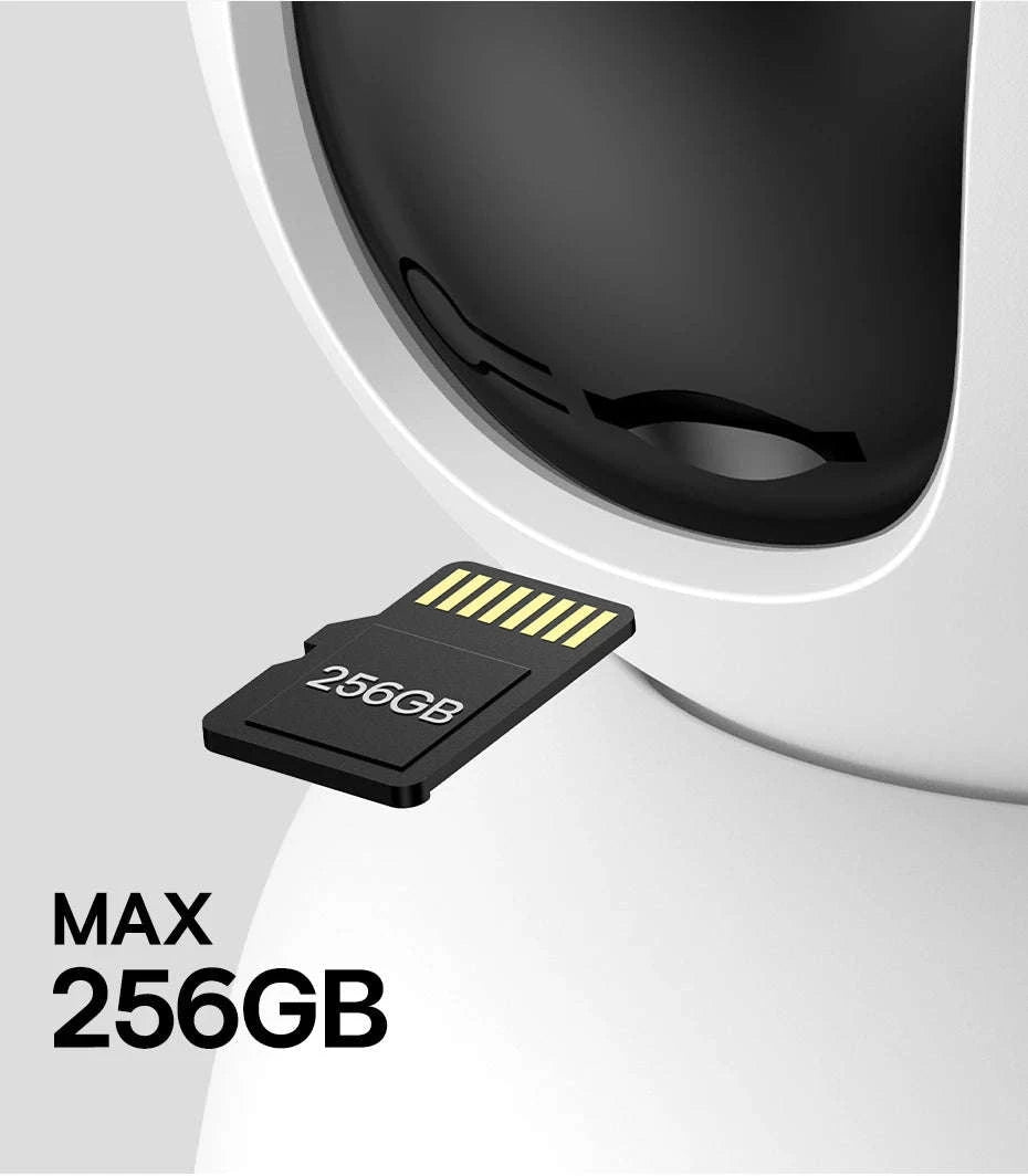 Baseus 3MP 2K Pan & Tilt Home Security Camera-UK Plug