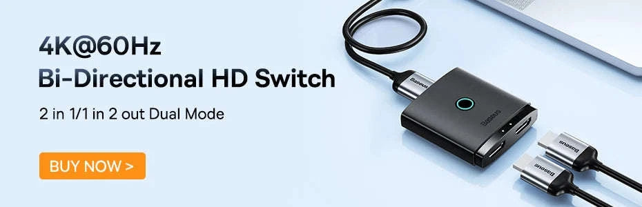 Baseus 4K HD Switch HDMI Adapter-HDMI-Switch