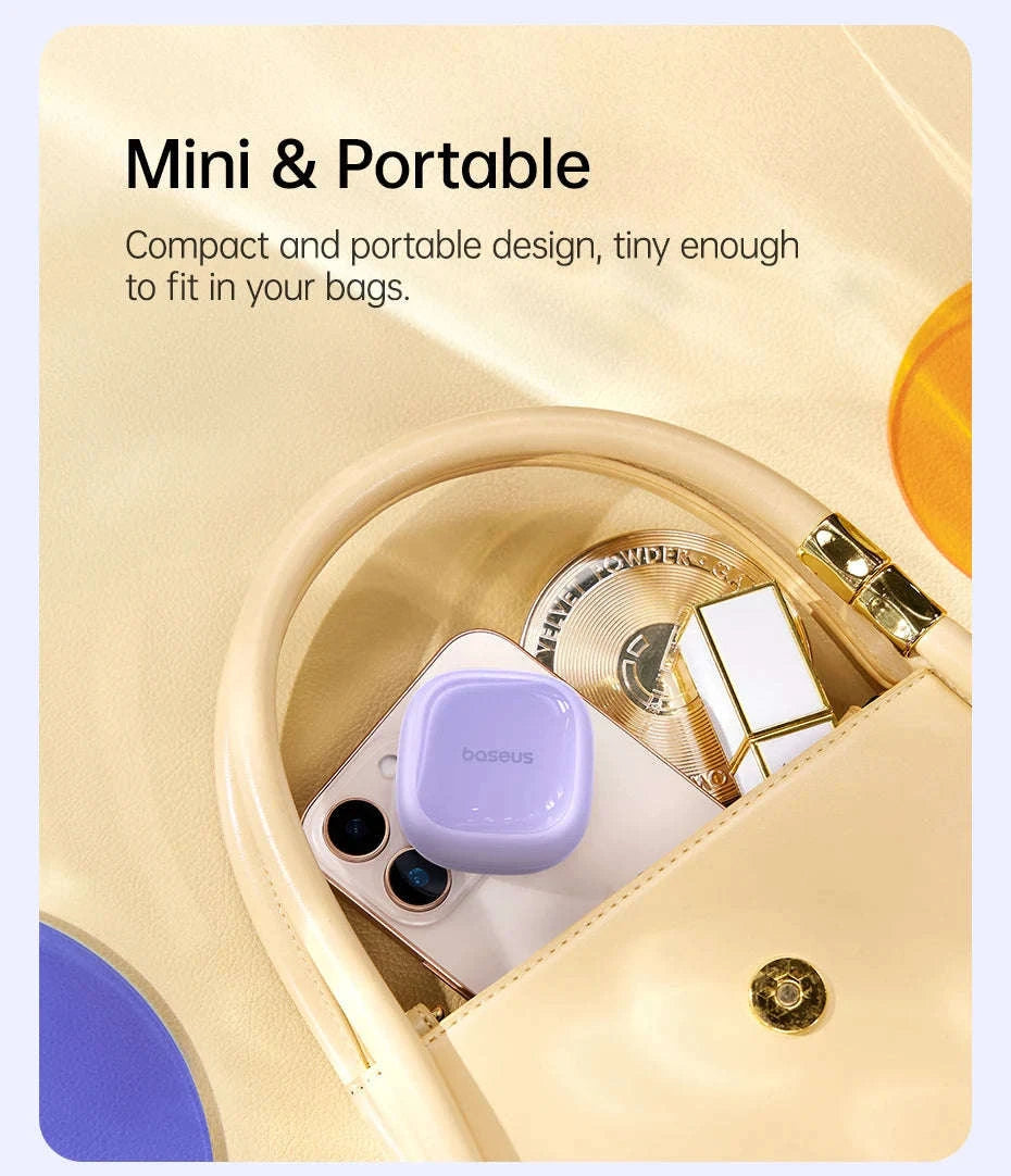 Baseus Bass BD1 Wireless Earphones Bluetooth 5.4 Mini Sports Earbuds-Cosmic Black