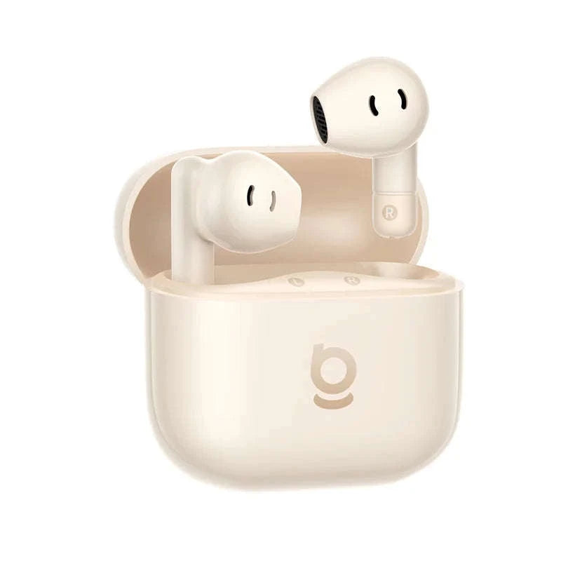 Baseus Bass BS2 Lite True Wireless Earbuds-Moon White