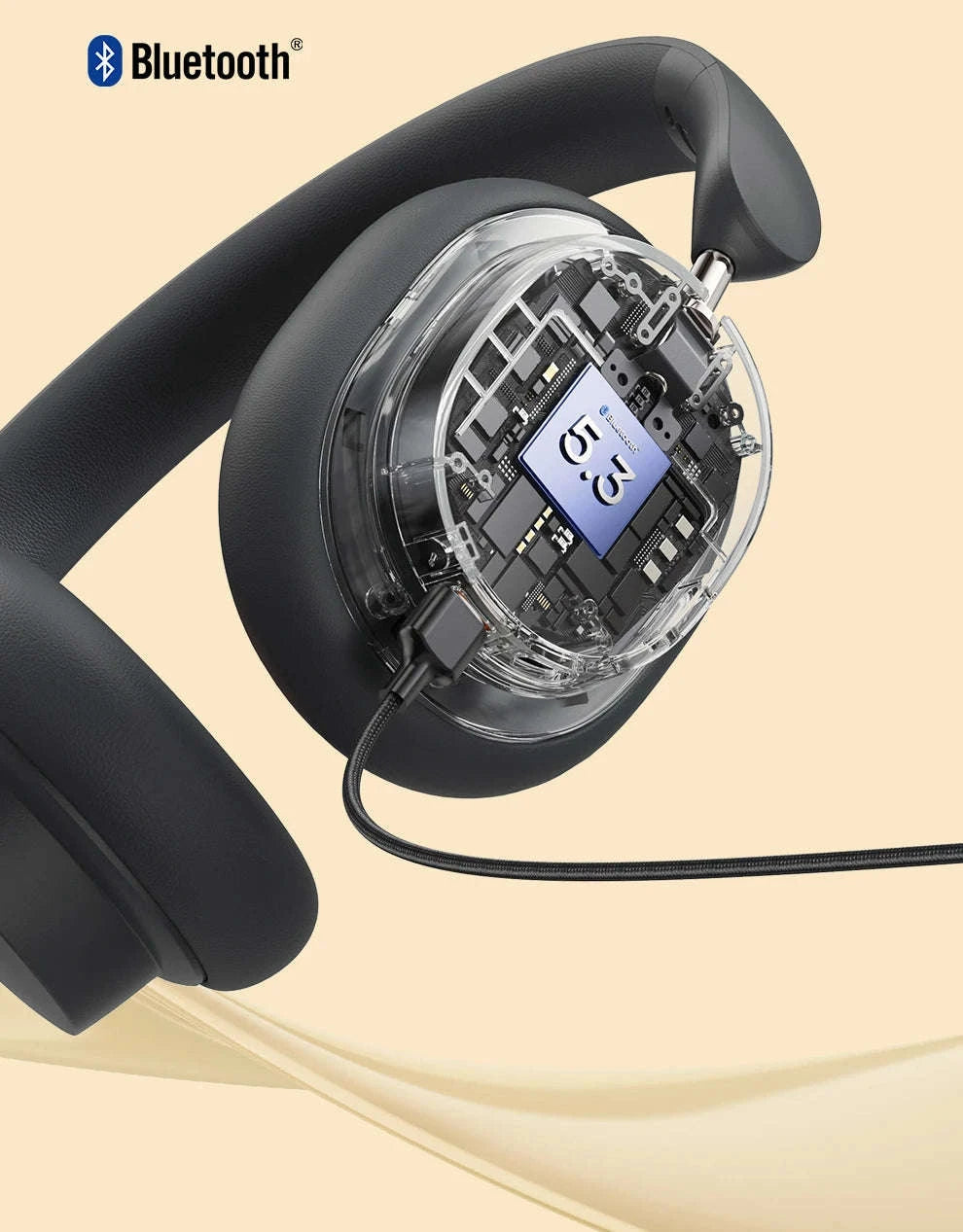 Baseus Bowie D05 Wireless Headphones-Black