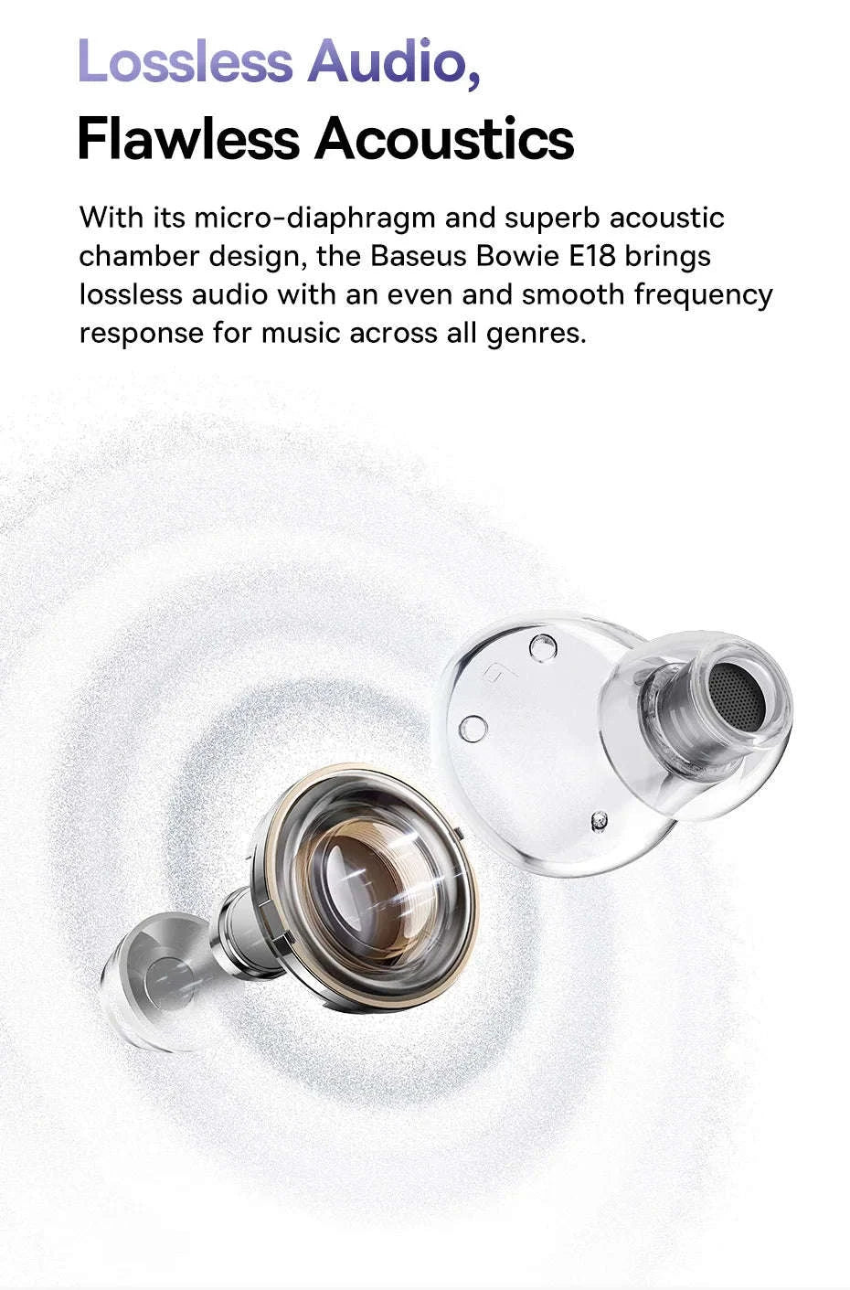 Baseus Bowie E18 True Wireless Earbuds-Default Title