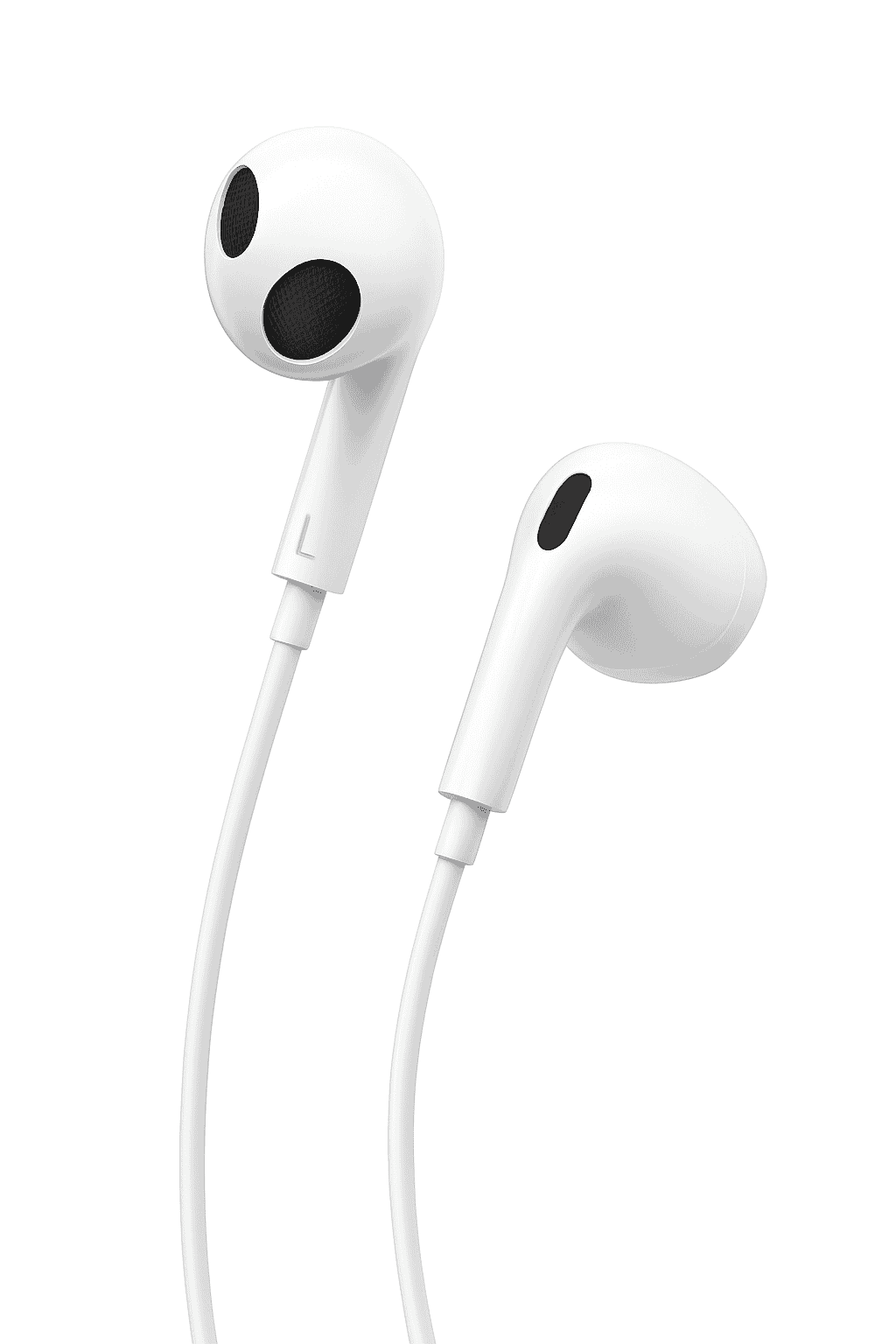 Baseus C17 Type-C Wired Earphones with Mic-White