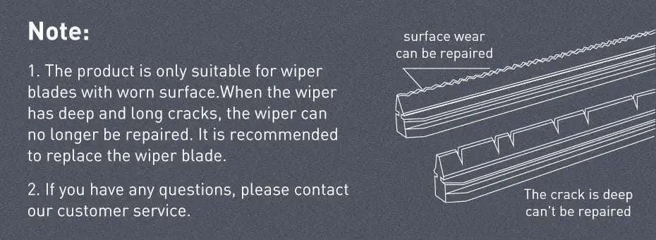 Baseus Car Wiper Blade Repair Kit for Clearer Driving-Tranish