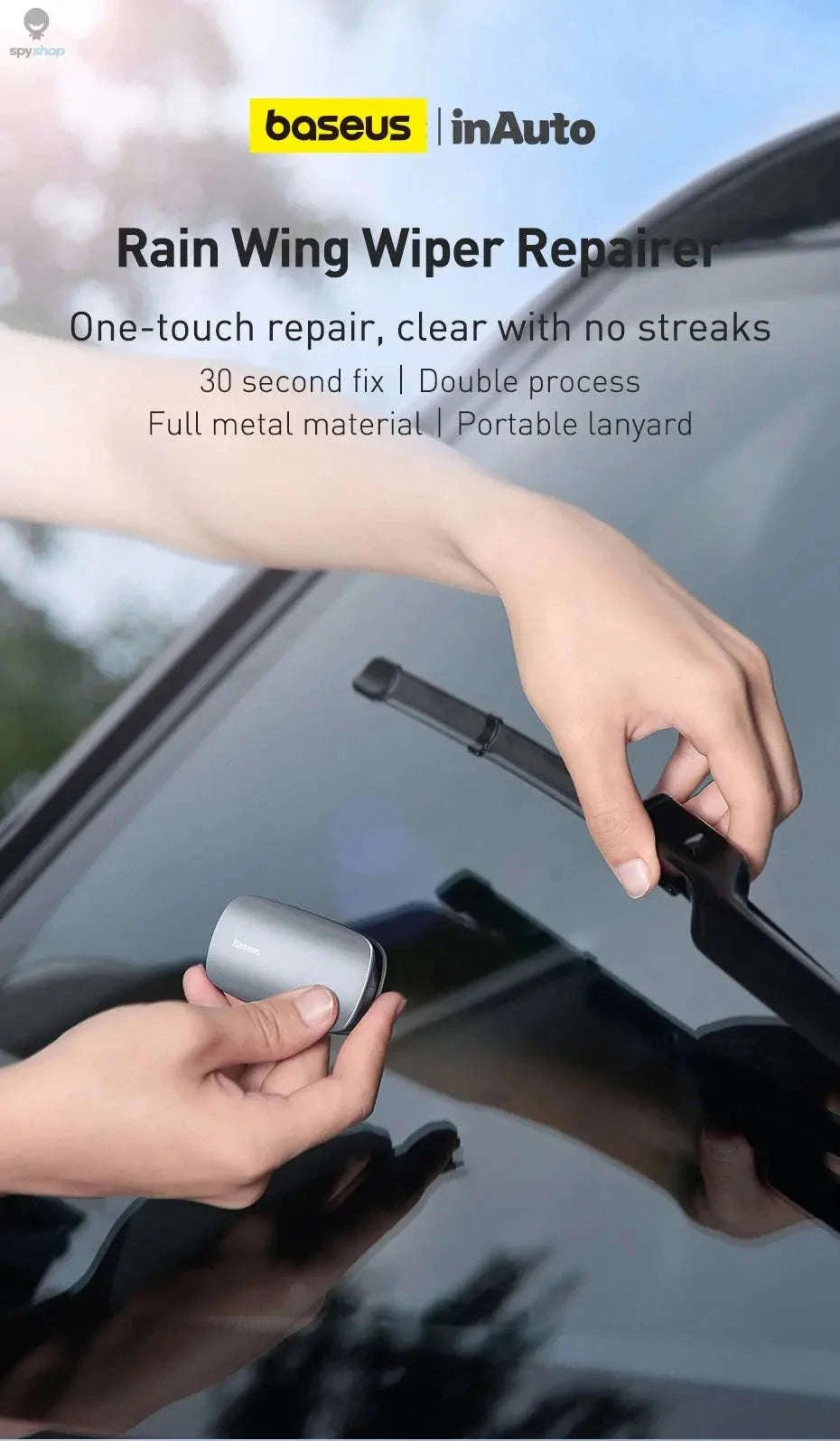 Baseus Car Wiper Blade Repair Kit-Tranish