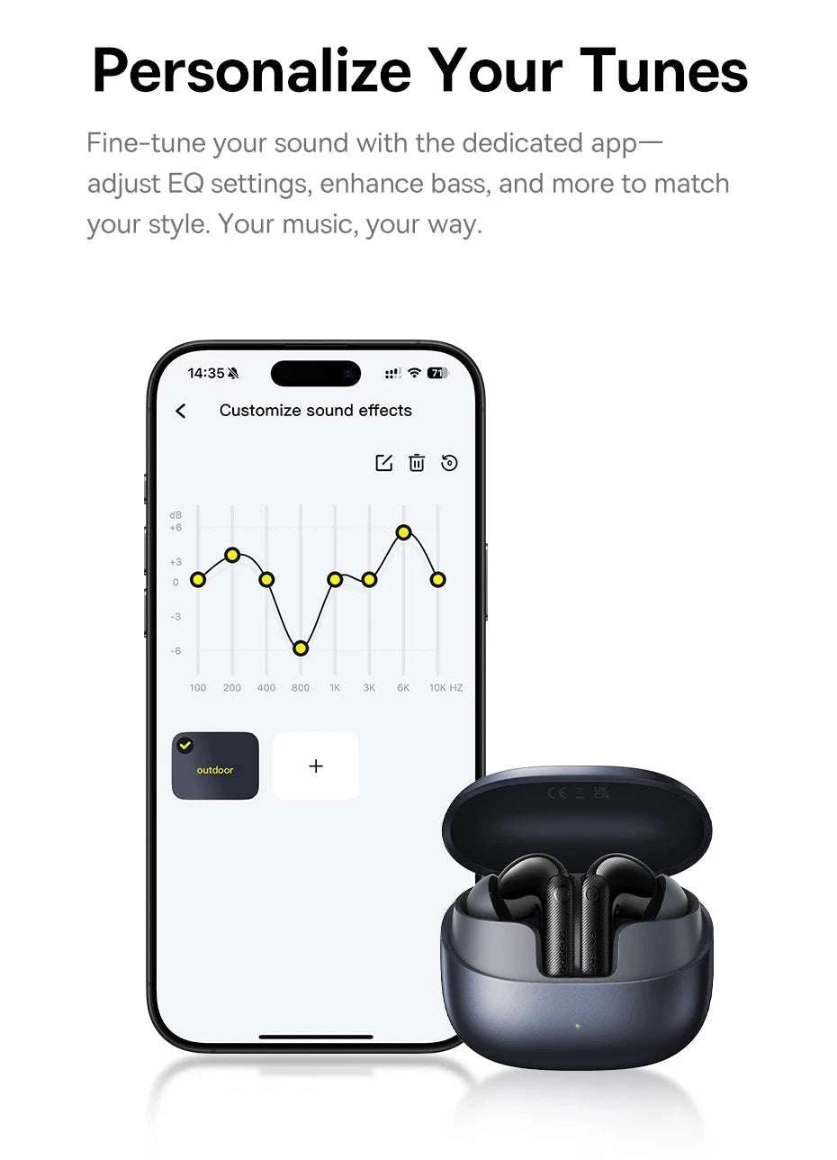 Baseus EP10 Pro ANC Wireless Earbuds with LDAC & 55H Battery-White