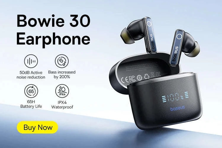 Baseus GH02 Wireless Gaming Headset with Mic-Black