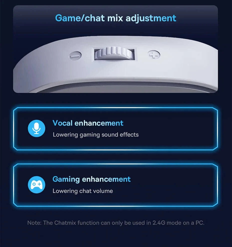 Baseus GH02 Wireless Gaming Headset with Mic-Black