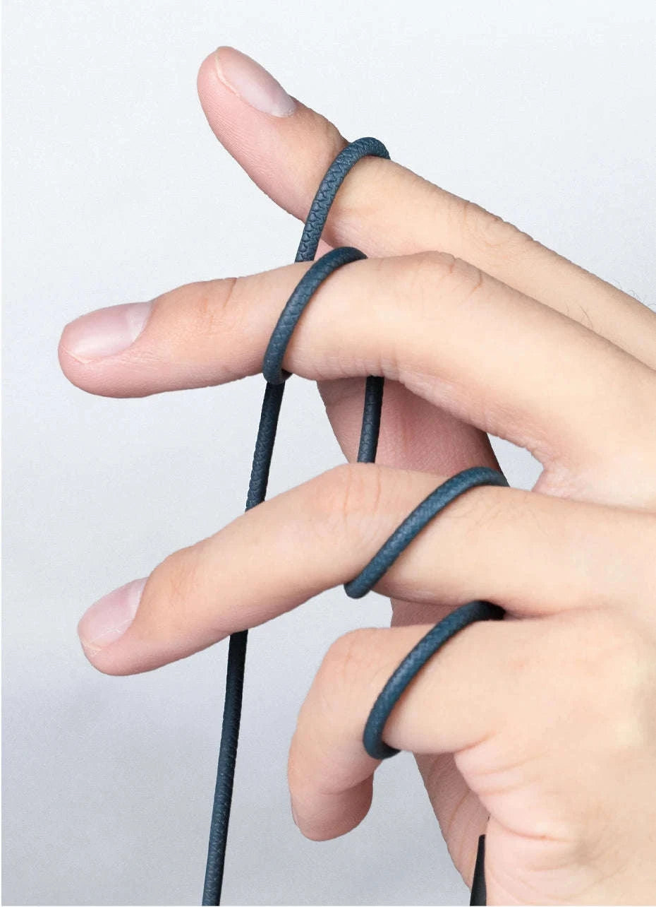 Baseus H19 Wired Earphones-Blue