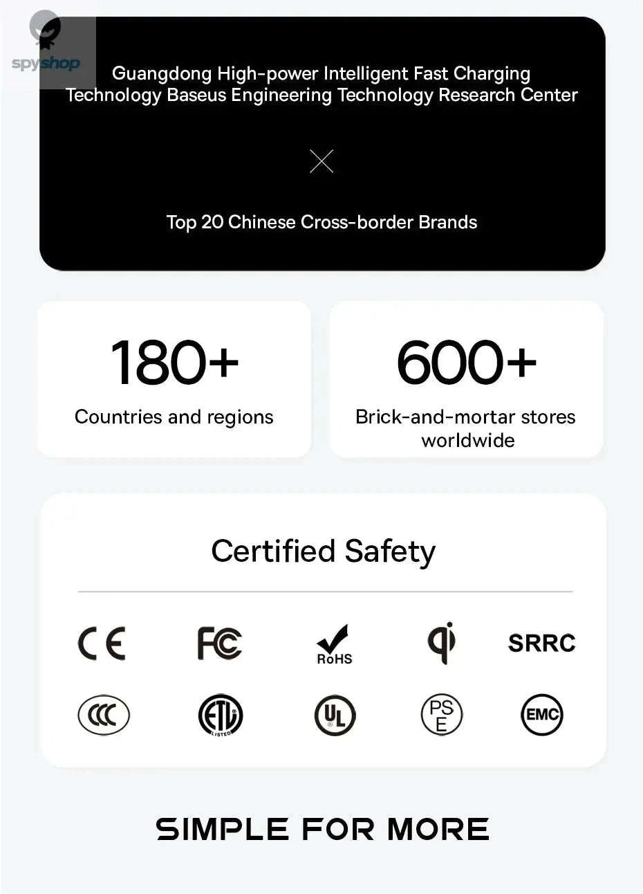 Baseus Heyo Series II Hidden Camera Detector – Dual Detection, Intrusion Alarm, Long Standby-Black / CHINA