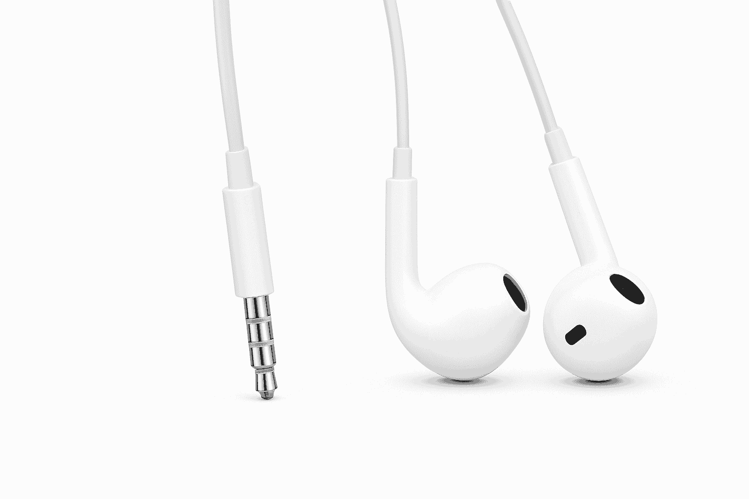 Baseus HZ19 Wired Earphones 3.5mm Semi-In-Ear Headphones-White