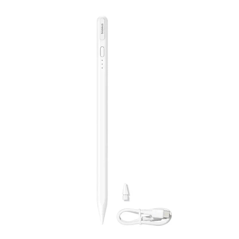Baseus Tilt Sensitivity Stylus Pen for iPad with Wired Charging-White