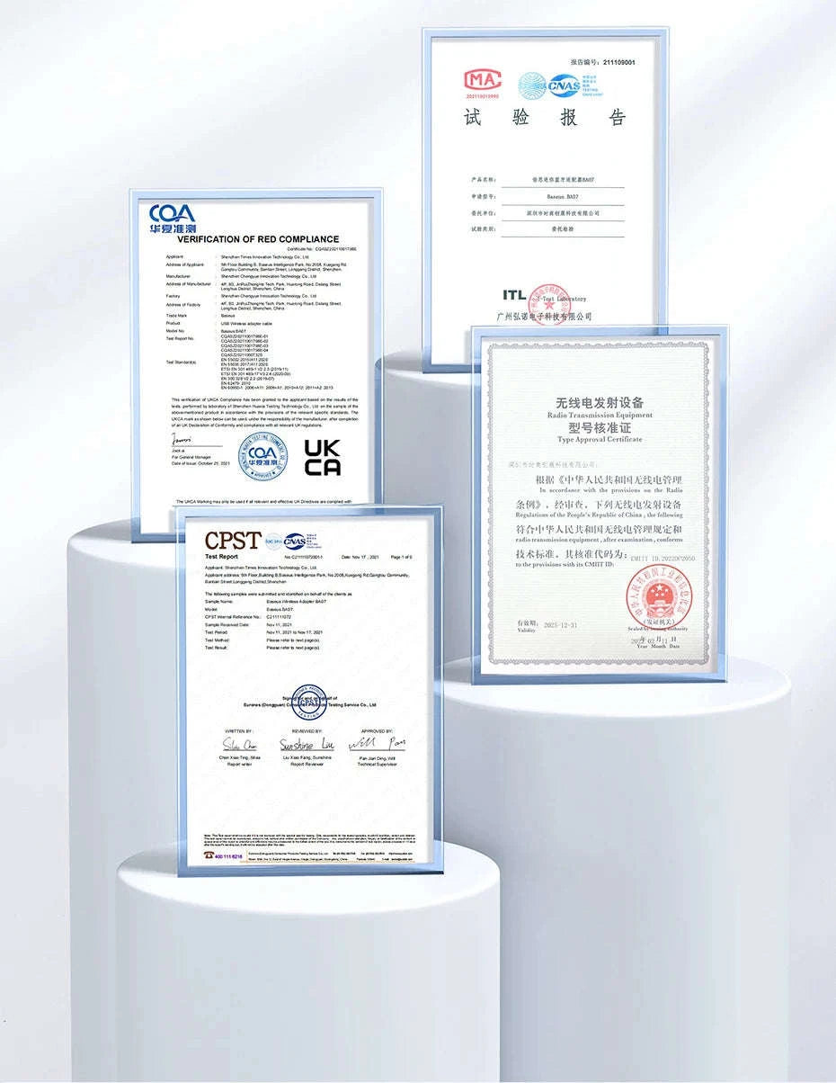 Baseus USB Bluetooth 5.3 Adapter for PC & Laptop-black