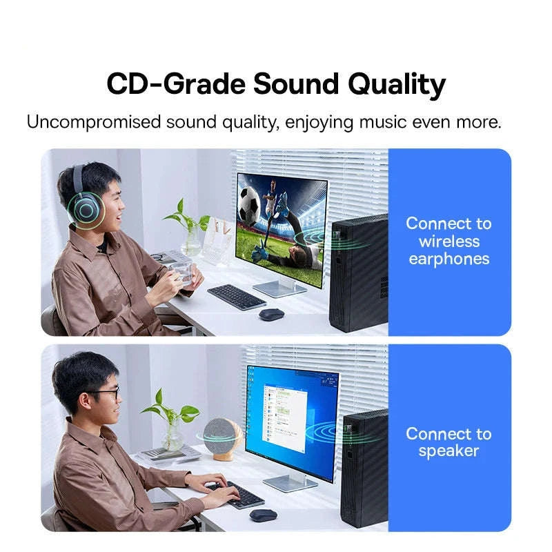 Baseus USB Bluetooth Adapter 5.3 Wireless Dongle-Black