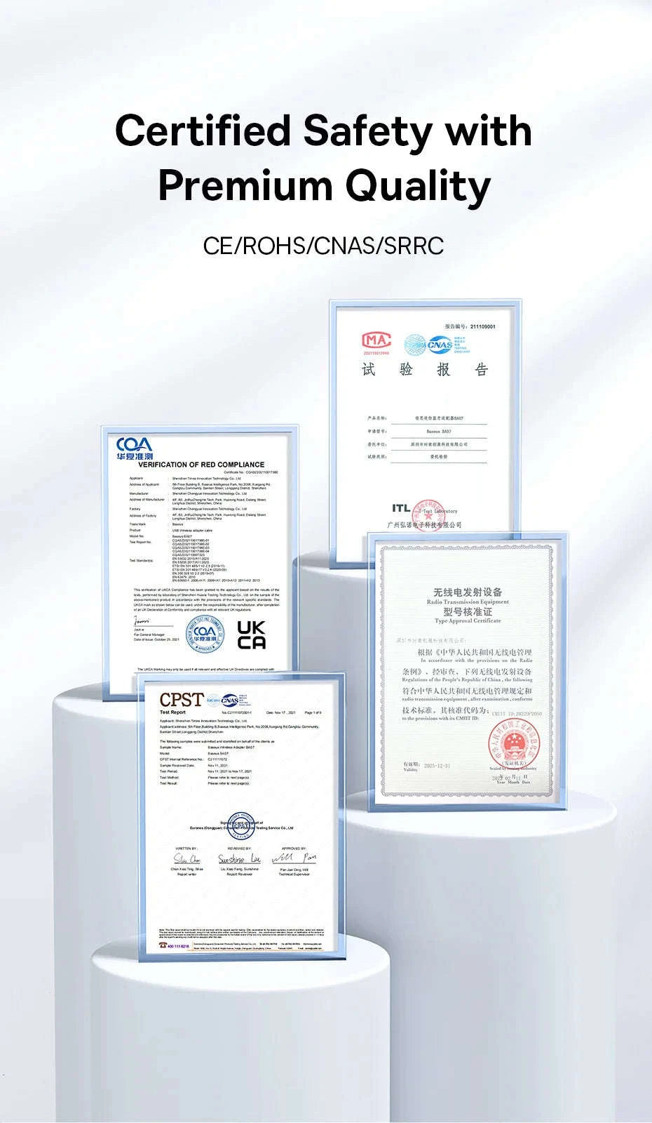 Baseus USB Bluetooth Adapter 5.3 Wireless Dongle-Black