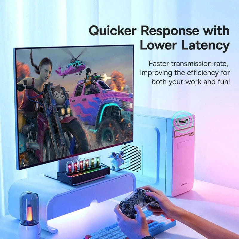 Baseus USB Bluetooth Adapter 5.3 Wireless Dongle-Black