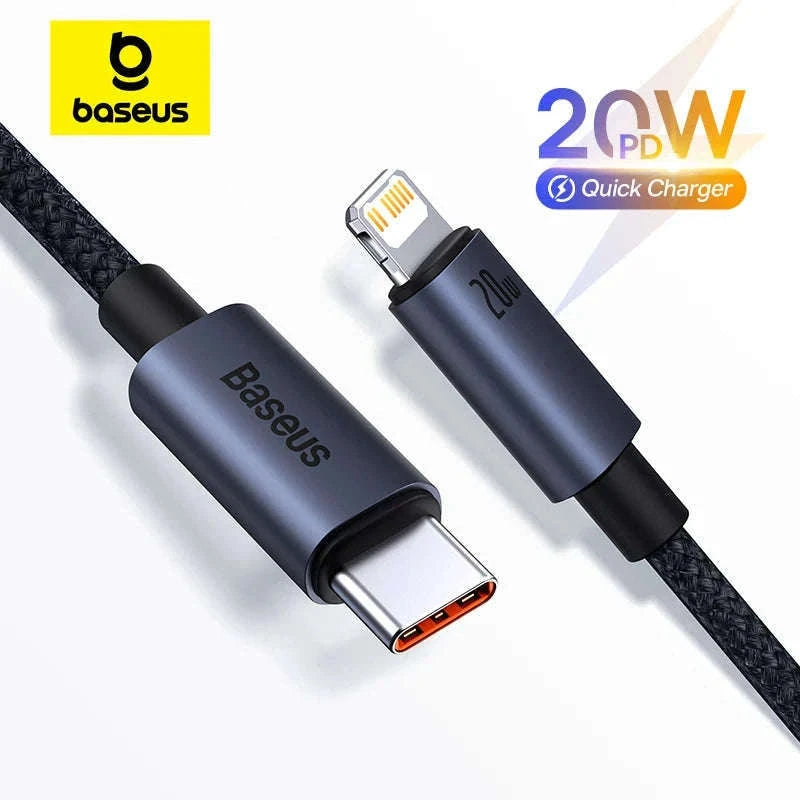 Baseus USB-C to Lightning Fast Charging Cable for iPhone-100W USB To Type-C / 1m