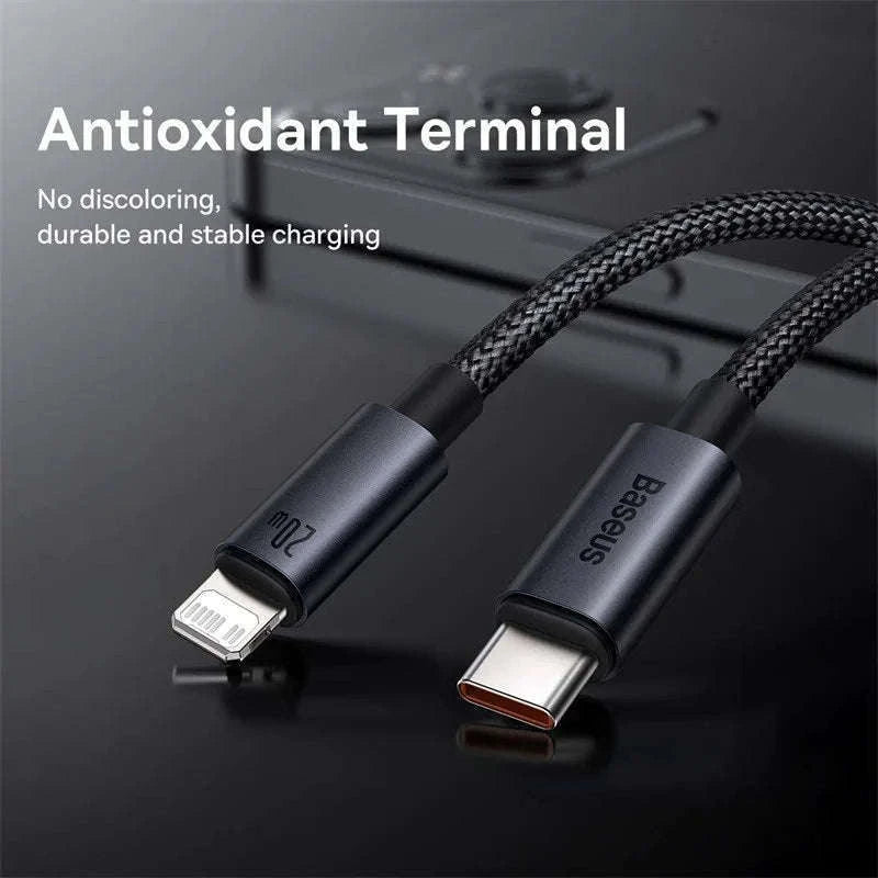 Baseus USB-C to Lightning Fast Charging Cable for iPhone-100W USB To Type-C / 1m