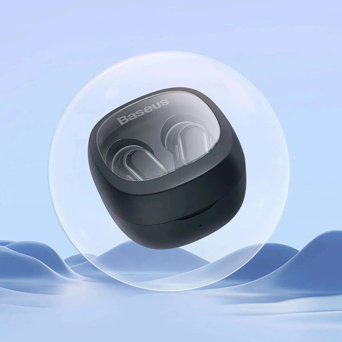 Baseus WM02 True Wireless Earbuds Bluetooth 5.3 with 25H Playtime-White