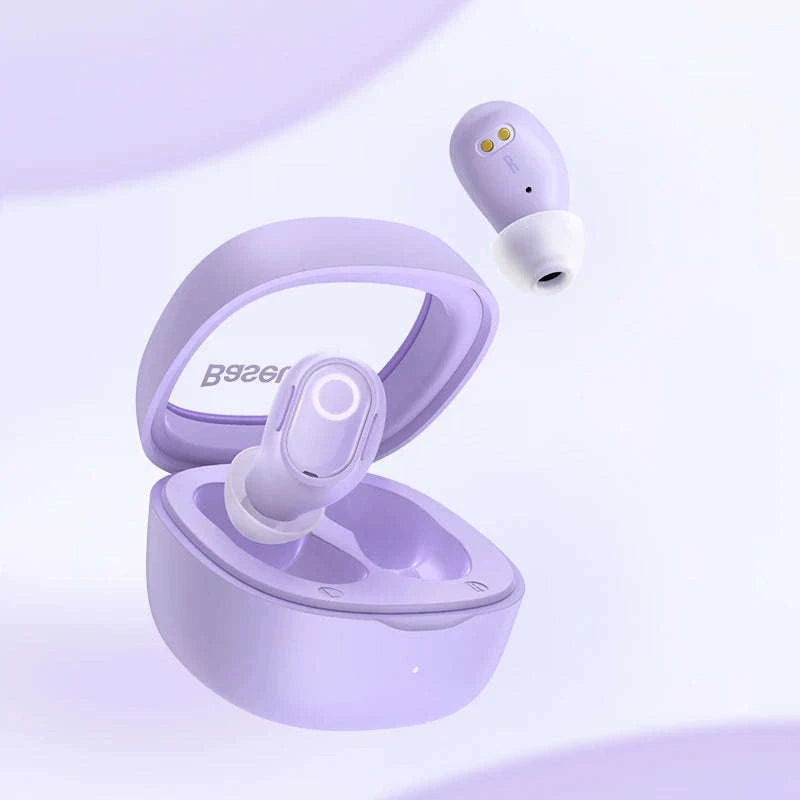 Baseus WM02 True Wireless Earbuds Bluetooth 5.3 with 25H Playtime-White