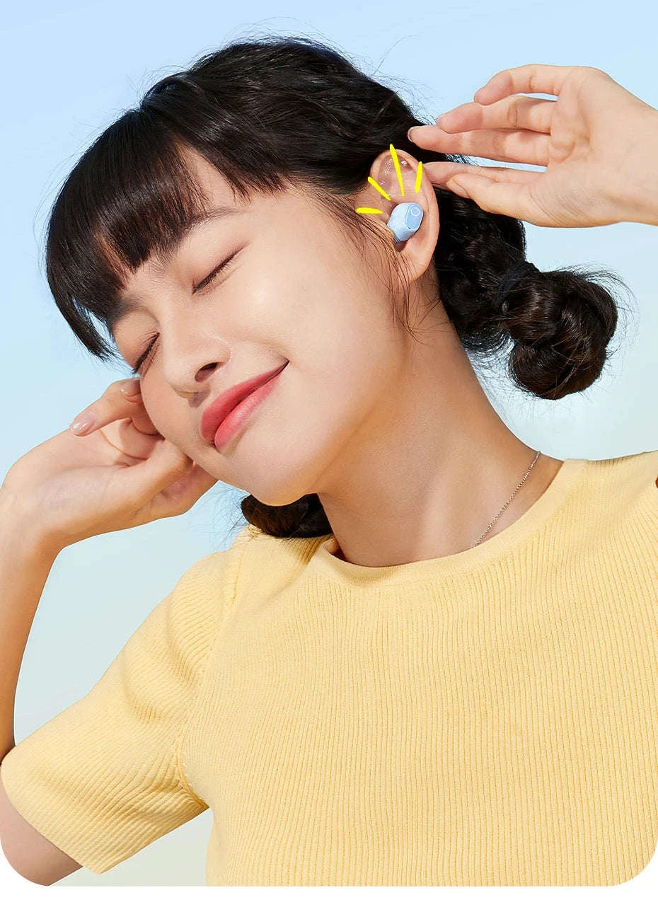 Baseus WM02 TWS Wireless Earbuds with Bluetooth 5.3-White