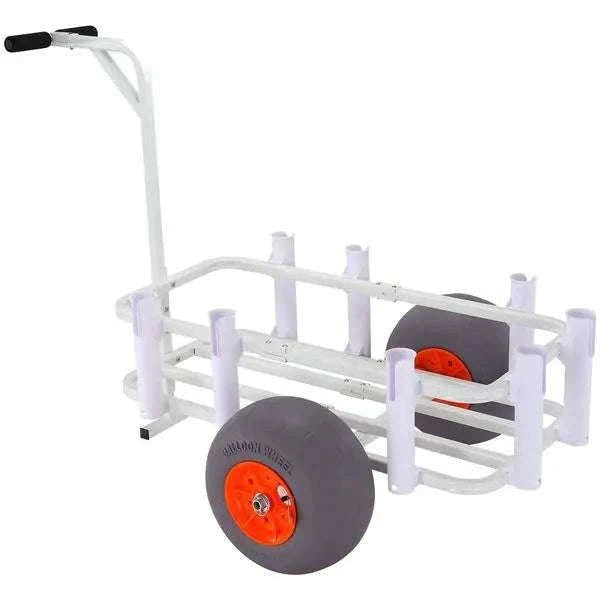 Beach Fishing Cart with 13" Balloon Wheels, 300 lb Capacity-United States