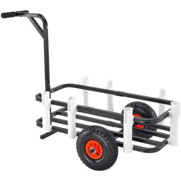 Beach Fishing Cart with Big Balloon Wheels, 200 lb Capacity-United States