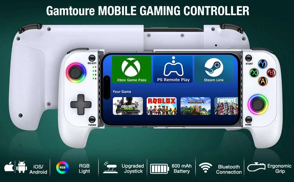 BEBONCOOL MC100 Bluetooth Mobile Game Controller for iOS Android-BEBONCOOL MC101 / United States