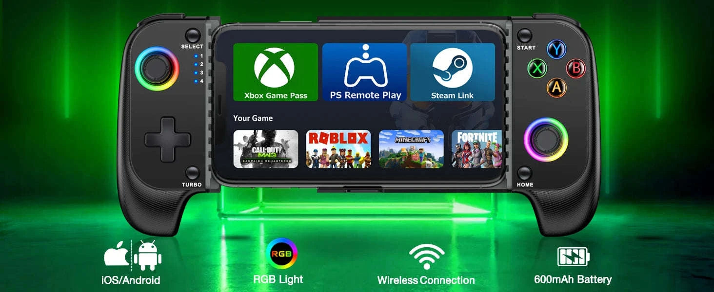 BEBONCOOL MC100 Bluetooth Mobile Game Controller for iOS Android-BEBONCOOL MC101 / United States