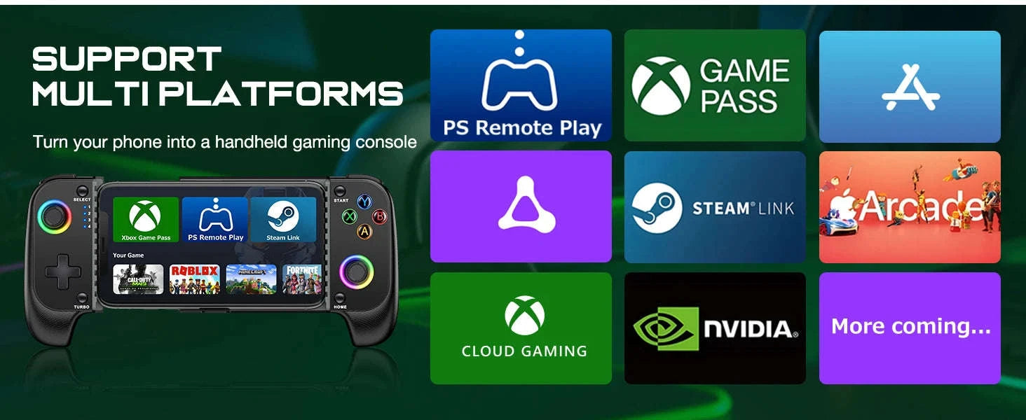 BEBONCOOL MC100 Bluetooth Mobile Game Controller for iOS Android-BEBONCOOL MC101 / United States