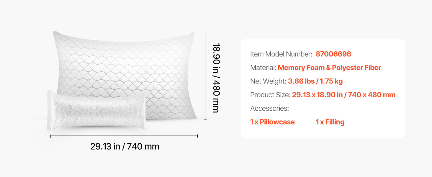Almohada ajustable de espuma viscoelástica para cama, para soporte y comodidad del cuello