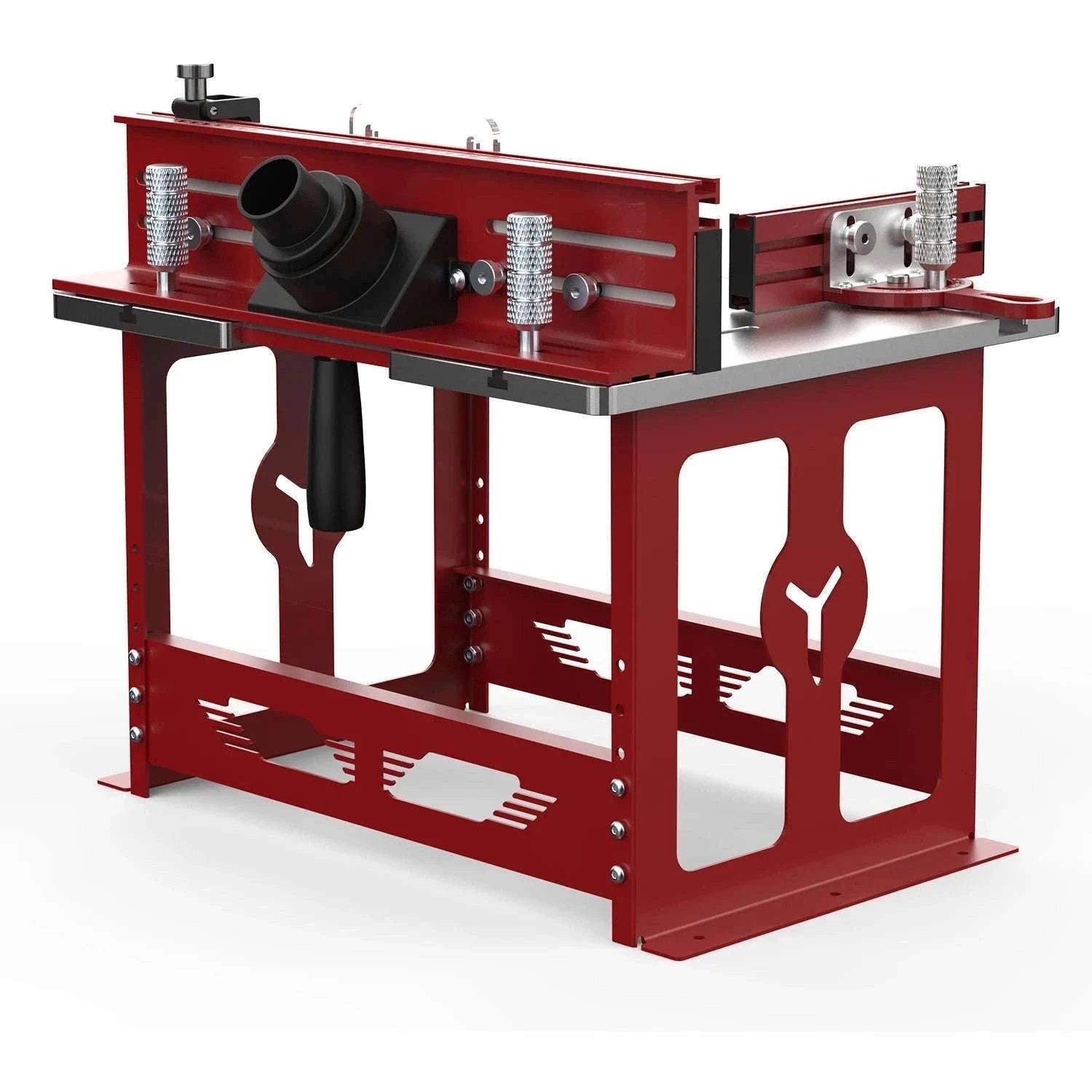 Bench Top Router Table Workbench with Miter Gauge, Profile Fence System & Dust Port-Metric Type / CZECH REPUBLIC
