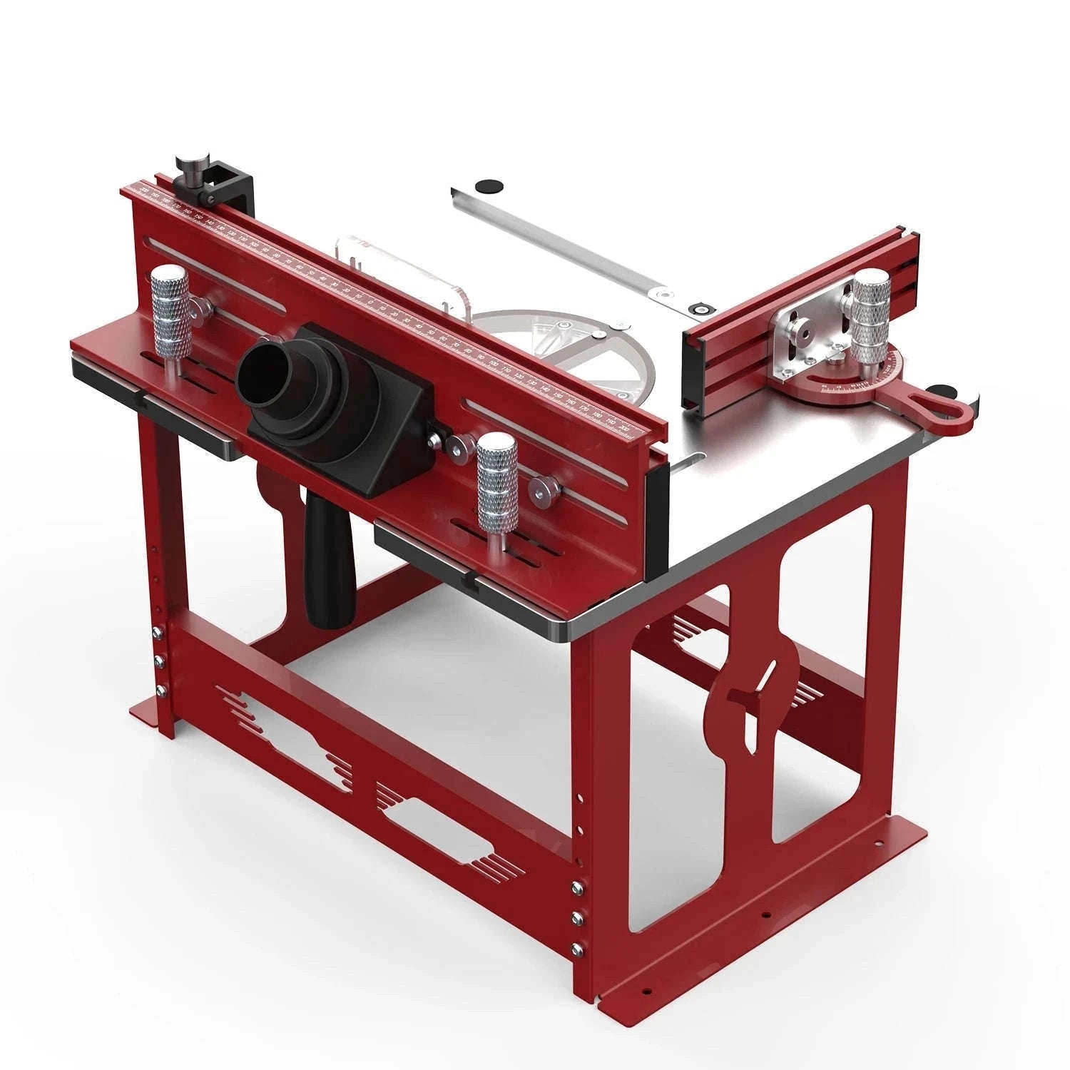 Bench Top Router Table Workbench with Miter Gauge, Profile Fence System & Dust Port-Metric Type / CZECH REPUBLIC