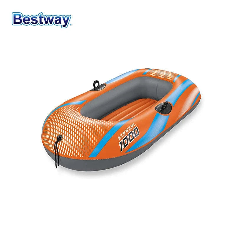 Bestway Inflatable Kayakway 61136/61140/61142/61146 1-3 Person Heavy Duty PVC Rafting Boat-4ft11inx 33in1people