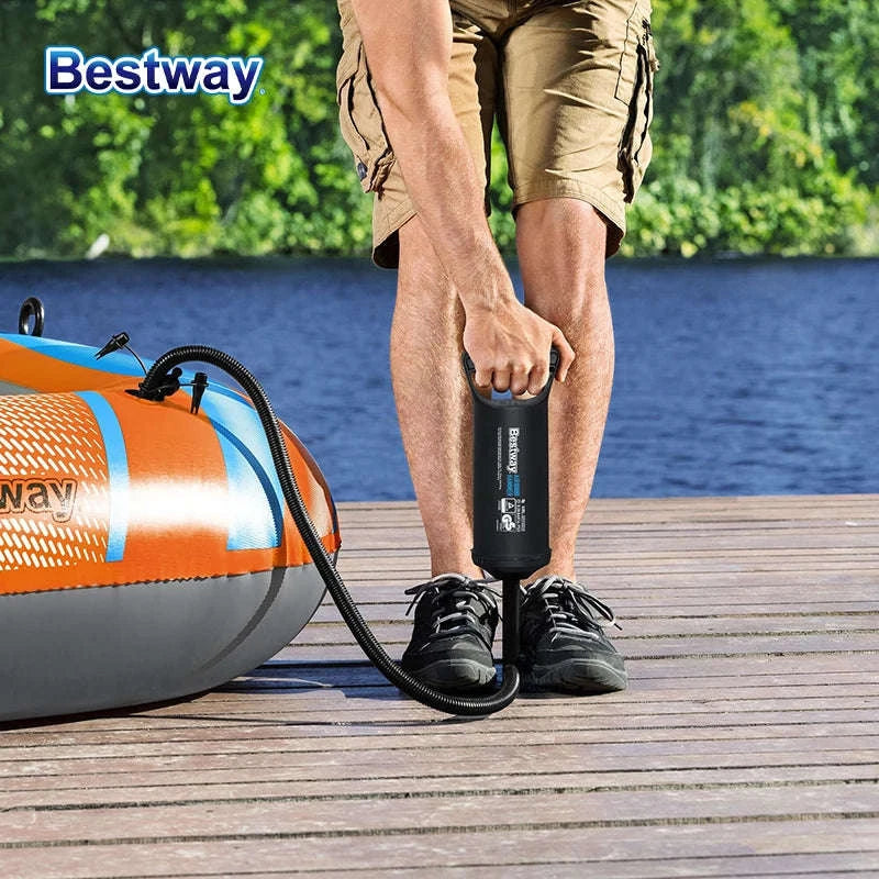 Bestway Inflatable Kayakway 61136/61140/61142/61146 1-3 Person Heavy Duty PVC Rafting Boat-4ft11inx 33in1people