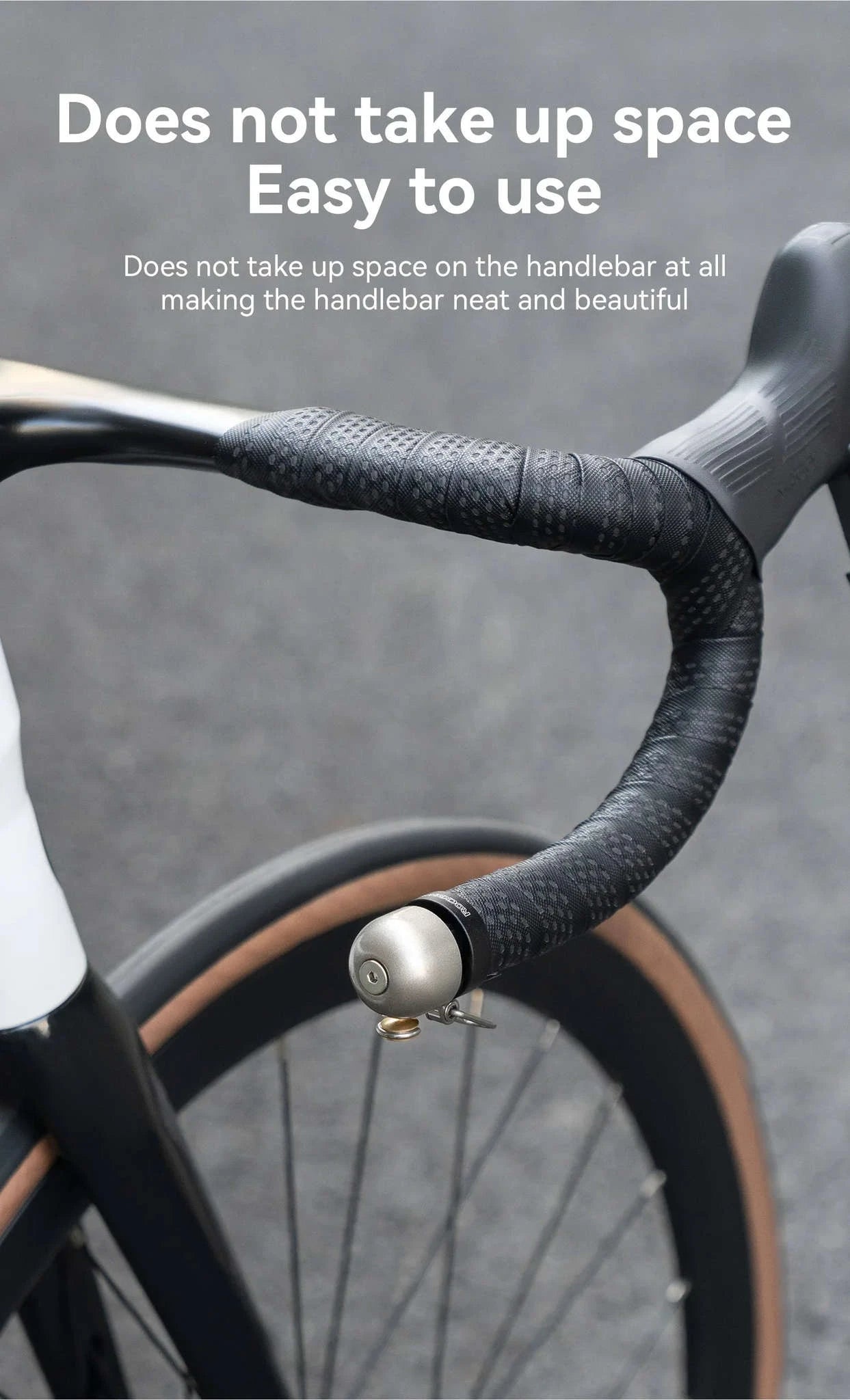 Bicycle Bell 100dB Loud Ring for 22.2mm Handlebars-BB2502-ab