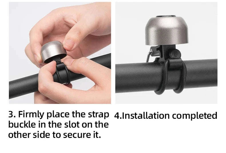 Bicycle Bell with Crisp Sound Copper Alloy Handlebar Ring-2024-1A-2