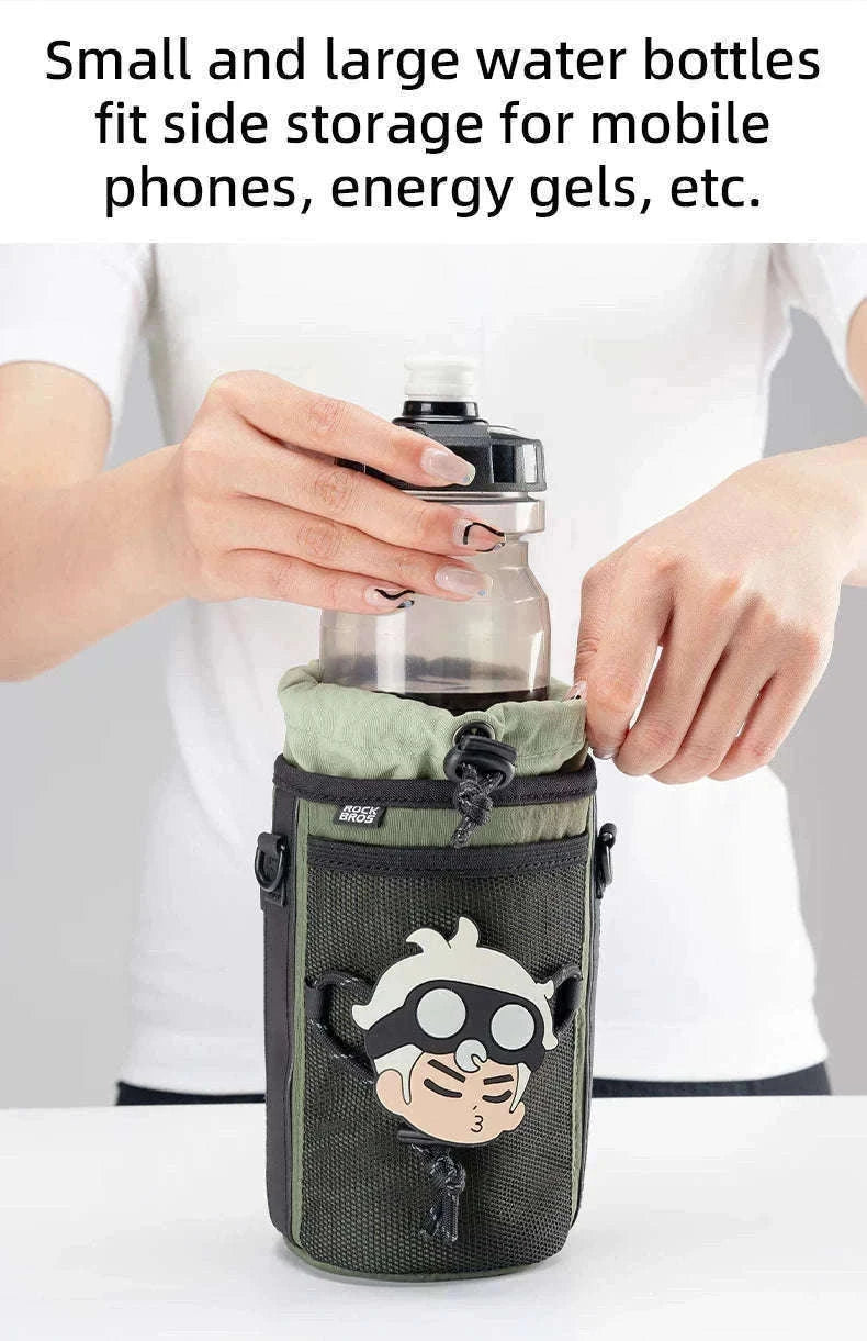 Bicycle Handlebar Bag 1L Light & Rainproof Bottle Carrier-P003 / About 1L