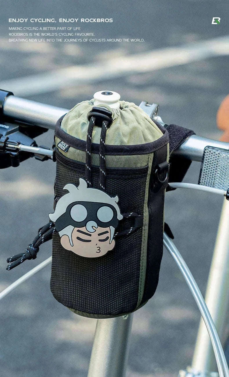 Bicycle Handlebar Bag 1L Light & Rainproof Bottle Carrier-P003 / About 1L