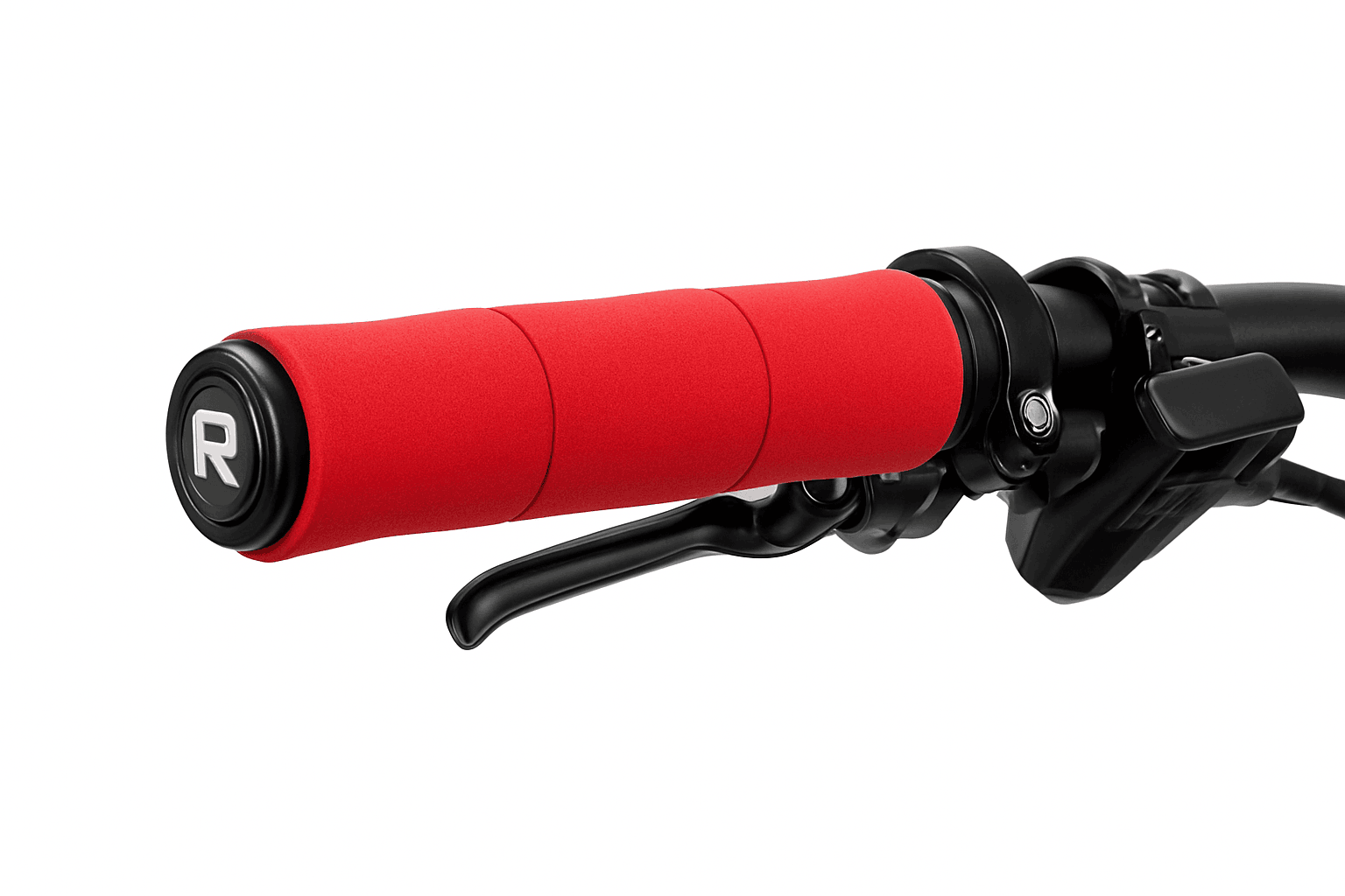 Bicycle Handlebar Grips 22mm EVA Shock-Absorbing Lock-On Pair-40720005001
