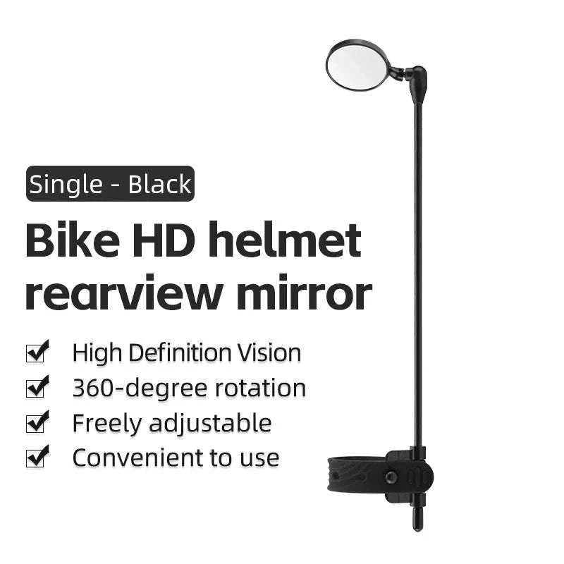 Bicycle Helmet Rearview Mirror with 360° Adjustable Viewing Angle-26210006001