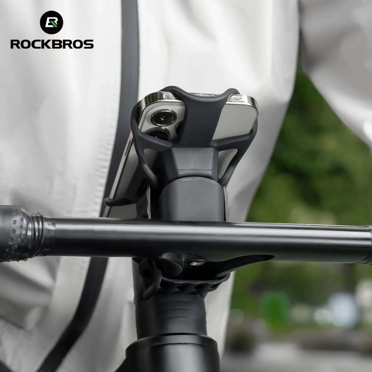 Bicycle Phone Mount Silicone Quick Release Handlebar Holder-250015001
