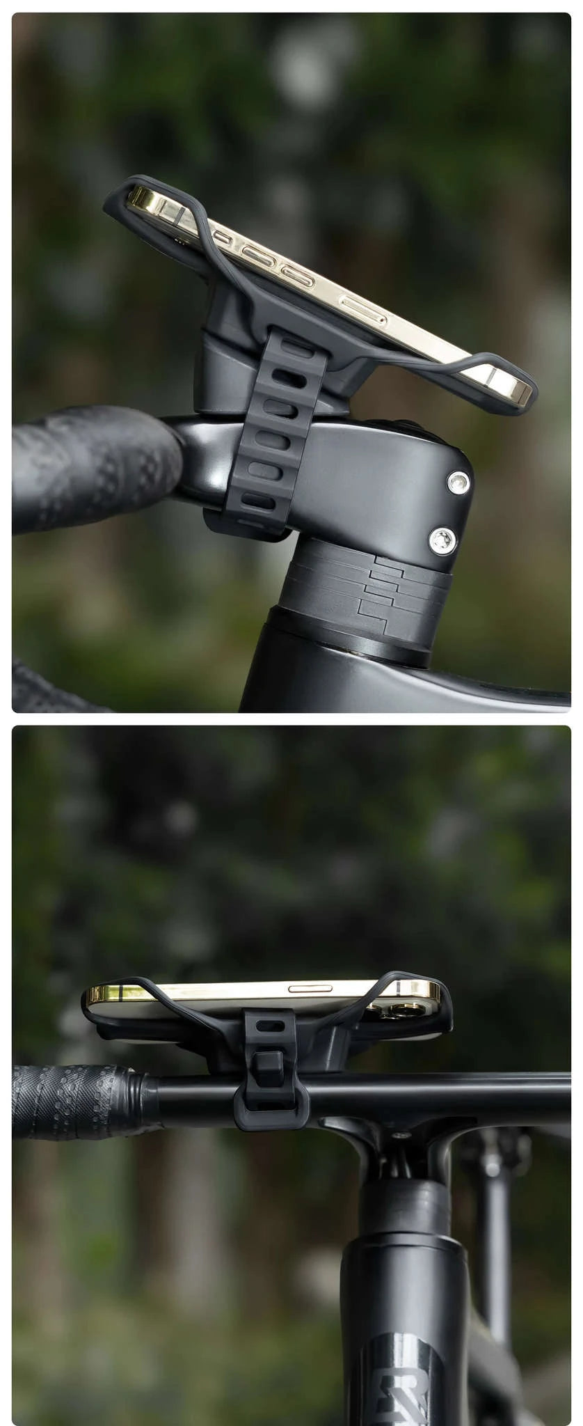 Bicycle Phone Mount Silicone Quick Release Handlebar Holder-250015001