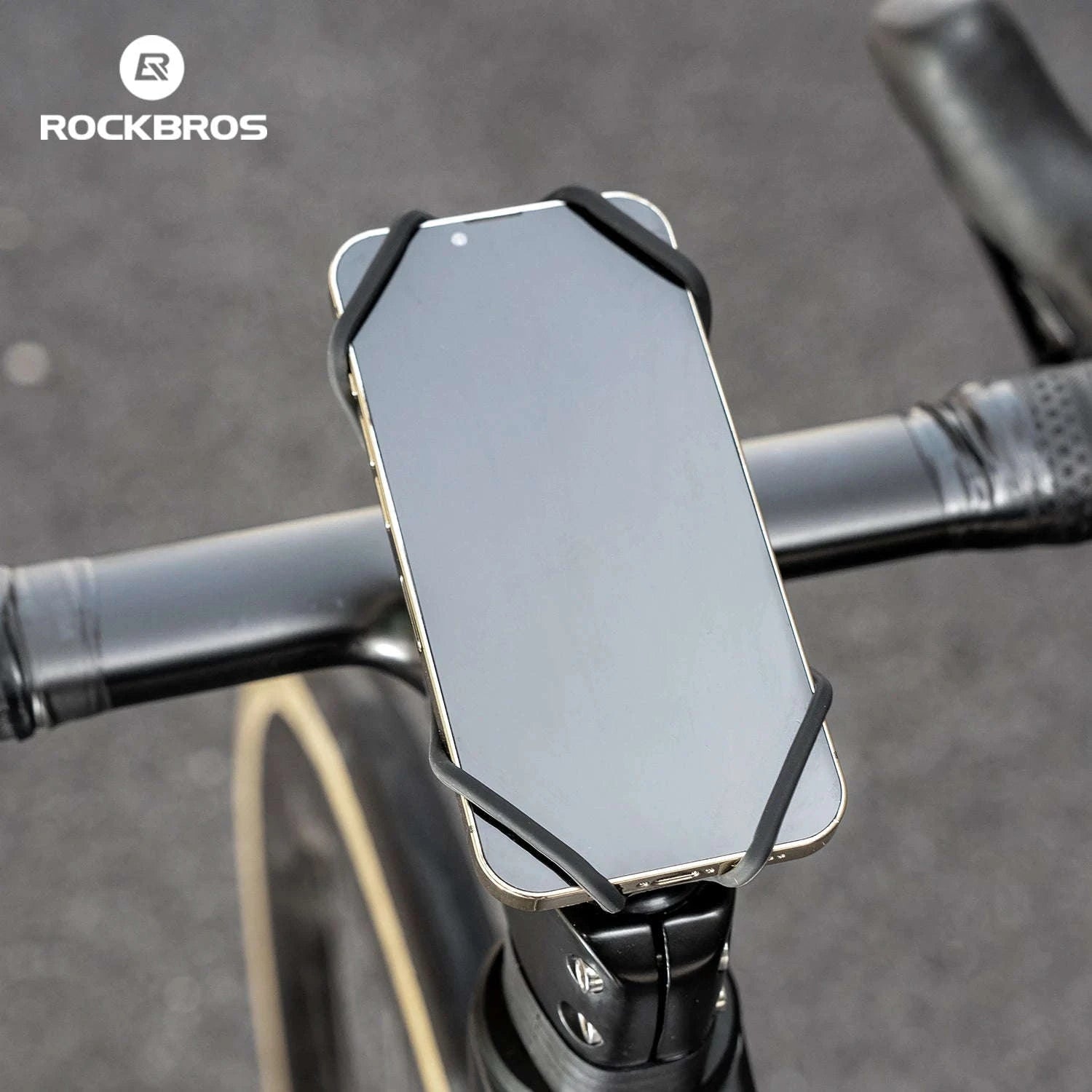 Bicycle Phone Mount Silicone Quick Release Handlebar Holder-250015001