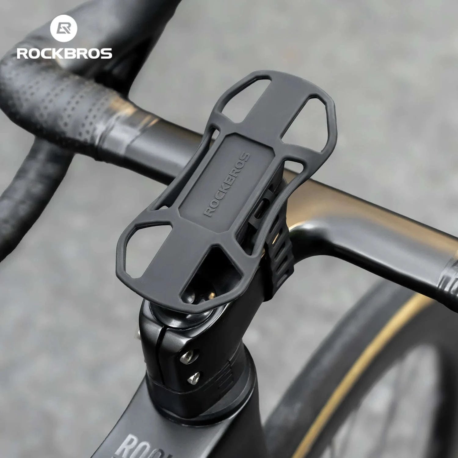 Bicycle Phone Mount Silicone Quick Release Handlebar Holder-250015001